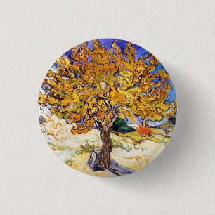 Chapa Redonda De 2,5 Cm Vincent Van Gogh Mulberry Tree Bella Artes