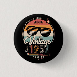 Chapa Redonda De 2,5 Cm Vintage desde 1957