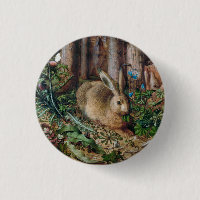 Vintage Hare in the Forest - Hans Hoffmann
