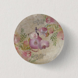 Chapa Redonda De 2,5 Cm Vintage perfume