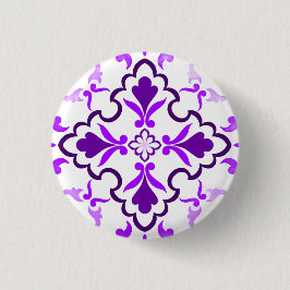 Chapa Redonda De 2,5 Cm Violet
