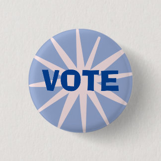 Chapa Redonda De 2,5 Cm Votación