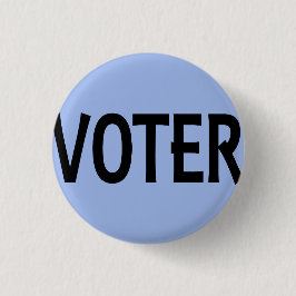 Chapa Redonda De 2,5 Cm Votante