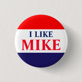 Chapa Redonda De 2,5 Cm #VoteMikeWilliams Me Gusta Mike Classic Button