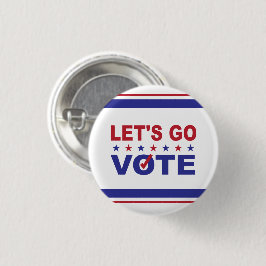 Chapa Redonda De 2,5 Cm Votemos