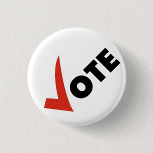 Chapa Redonda De 2,5 Cm voto