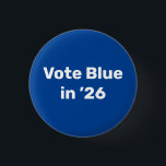 Chapa Redonda De 2,5 Cm Voto azul en 2026<br><div class="desc">Las elecciones de mitad de período de 2026 son importantes a nivel estatal y nacional para garantizar que se pueda aplicar una agenda progresiva en beneficio de todos los ciudadanos. Con el electorado tan estrechamente dividido, cada voto es importante. Apoye a los candidatos y a la legislación que les afecta...</div>