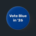 Chapa Redonda De 2,5 Cm Voto azul en 2026<br><div class="desc">Las elecciones de mitad de período de 2026 son importantes a nivel estatal y nacional para garantizar que se pueda aplicar una agenda progresiva en beneficio de todos los ciudadanos. Con el electorado tan estrechamente dividido, cada voto es importante. Apoye a los candidatos y a la legislación que les afecta...</div>