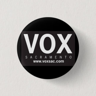 Chapa Redonda De 2,5 Cm VOX_LogoBLK_HR