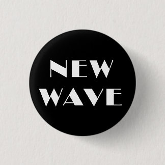 Chapa Redonda De 2,5 Cm Wave New Button