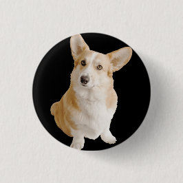 Chapa Redonda De 2,5 Cm Welsh Corgi Dog