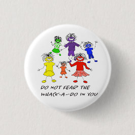 Chapa Redonda De 2,5 Cm Whack-A-Do