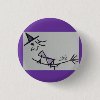 Chapa Redonda De 2,5 Cm wicca kids