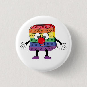 Chapa Redonda De 2,5 Cm Widget Fidget