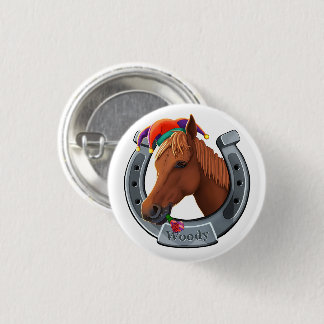 Chapa Redonda De 2,5 Cm Woody el pony