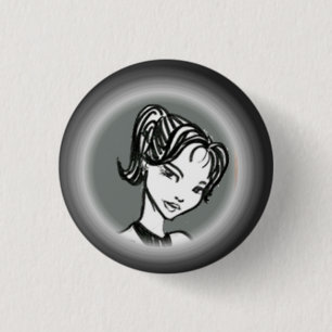 Chapa Redonda De 2,5 Cm Yllwenn lineart