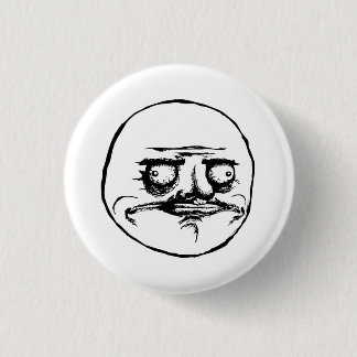 Chapa Redonda De 2,5 Cm Yo cara Meme de la rabia de Gusta