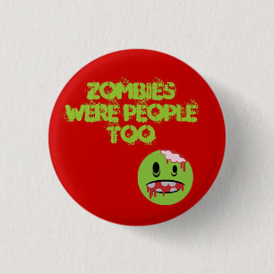 Chapa Redonda De 2,5 Cm Zombis