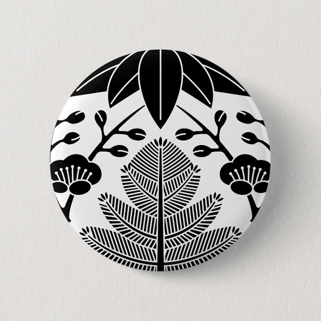 CHAPA REDONDA DE 5 CM 松竹梅 (Anverso)