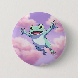 CHAPA REDONDA DE 5 CM 空飛ぶカエル