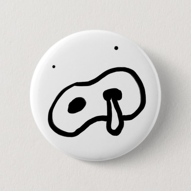 CHAPA REDONDA DE 5 CM 鼻水ぶた (Anverso)