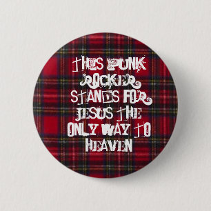 CHAPA REDONDA DE 5 CM 0300, ESTE EJE DE BALANCÍN PUNKY REPRESENTA JESÚ