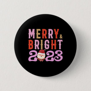 Chapa Redonda De 5 Cm 03 navidades familiares alegres y brillantes