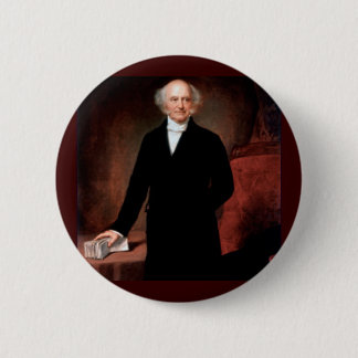 Chapa Redonda De 5 Cm 08 Martin Van Buren
