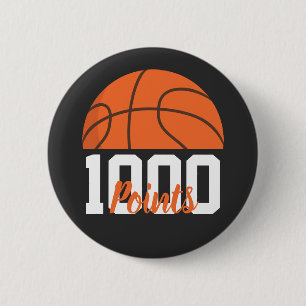 Chapa Redonda De 5 Cm 1000 Puntos de Carrera Anotador Baloncesto Escuela