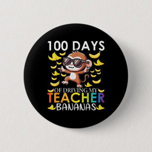 Chapa Redonda De 5 Cm 100 días de manejo de plátanos para mi profesor