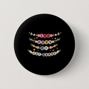 Chapa Redonda De 5 Cm 100 Días De Pulsera De Primer Grado