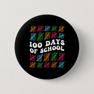Chapa Redonda De 5 Cm 100 Días Escolares 100º Día De Té Escolar Estudian