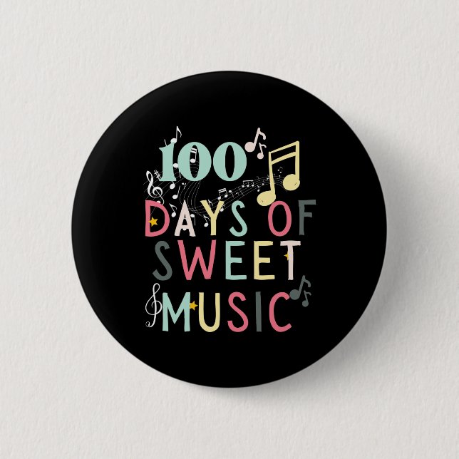 Chapa Redonda De 5 Cm 100 Días Escolares De Poppin (Anverso)