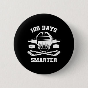 Chapa Redonda De 5 Cm 100 días más inteligentes y felices 100 días de ho