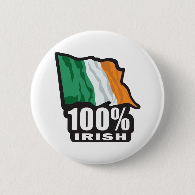 CHAPA REDONDA DE 5 CM 100%-IRLANDÉS (Anverso)