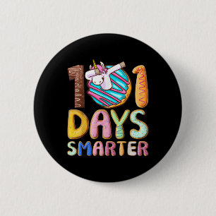 Chapa Redonda De 5 Cm 101 días más inteligentes, escuela de Dabbing Unic