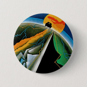 Chapa Redonda De 5 Cm 10.ª Manifestación Automovilística de Montecarlo