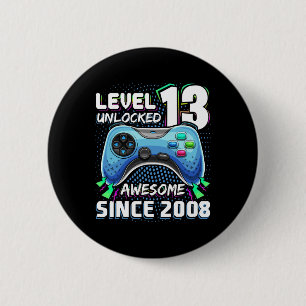 Chapa Redonda De 5 Cm 13 Desbloqueados Impresionantes Videojuegos 2008 1