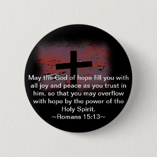 Chapa Redonda De 5 Cm 15:13 de los romanos