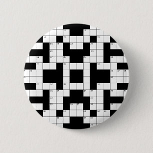 Chapa Redonda De 5 Cm 16640-crucigrama-vector de rompecabezas CROSSWORD 