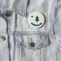 1901 Pin de la bandera de Maine - edición de