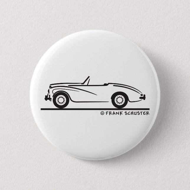 Chapa Redonda De 5 Cm 1953 Sunbeam Alpine (Anverso)