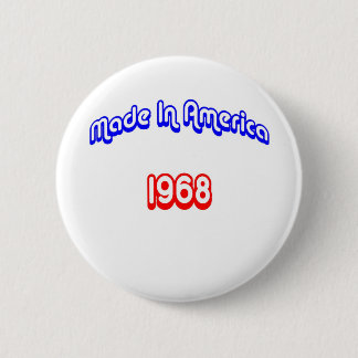 Chapa Redonda De 5 Cm 1968 hizo en América