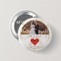 1.ᵉʳ Aniversario Boda Boda de papel personalizado
