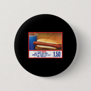 Chapa Redonda De 5 Cm $1.50 Food Court Hot Dog And Soda Combo