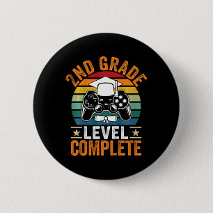 Chapa Redonda De 5 Cm 2º Nivel De Grado Completo Cute Gamer Cl De 2024 G