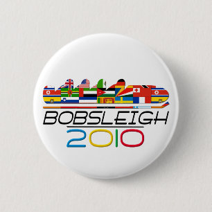 Chapa Redonda De 5 Cm 2010: Bobsleigh