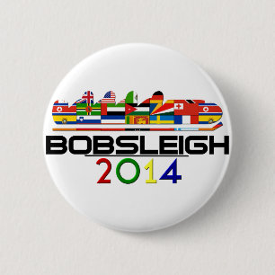 Chapa Redonda De 5 Cm 2014: Bobsleigh
