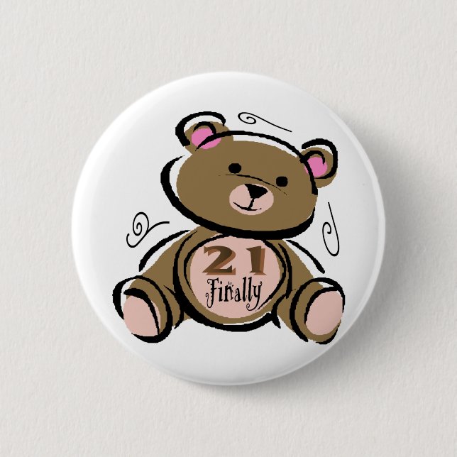 Chapa Redonda De 5 Cm 21 finalmente (Anverso)