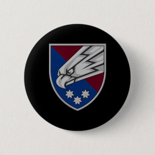 Chapa Redonda De 5 Cm 25ª Brigada Aerotransportada (Ucrania) V2 Milicia